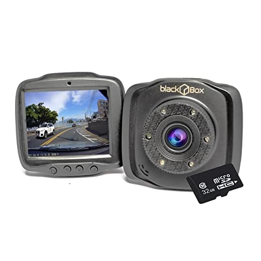 Black Box Gp2 - Câmera Veicular Automotiva Carro Verdadeiro Hd (Cartão de memória 32gb incluso)