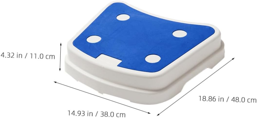 Bathroom Step Stool for Toilet, Anti-Slip Squatting Aid for Home Use