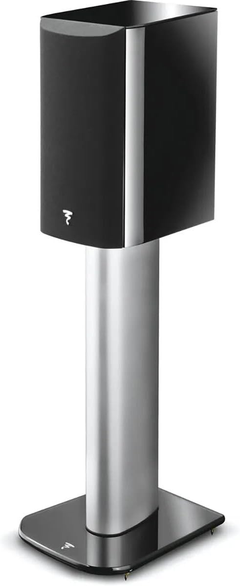 Focal Aria 906 Bookshelf Speaker, Black Piano Lacquer, Pair