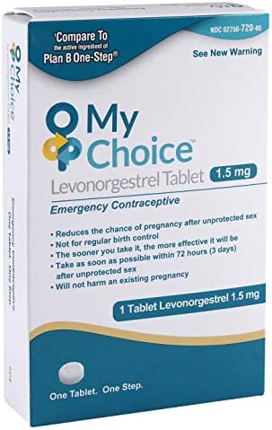 My Choice Emergency Contraceptive 1 Tablet