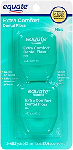 Equate Extra Comfort Mint Dental Floss