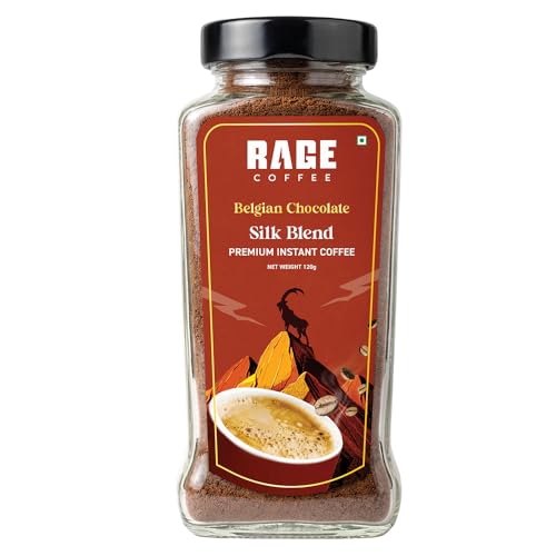 Image of Rage Coffee Silk Blend Belgian Chocolate 120 GMs | Premium, Bold & Smooth