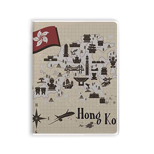 Carnet de visite de style chinois de Hong Kong avec finition raffinée
