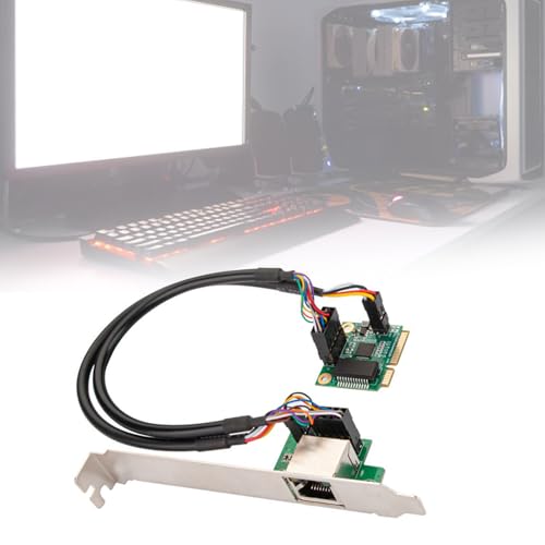 Tarjeta de red PCIe de 2,5 Gbps Gigabit Ethernet puerto unico RJ45 LAN para servidor Windows Linux 2