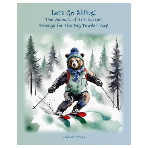 Let's Go Skiing: The Animals of the Rockies Emerge for the Big Powder Day!
