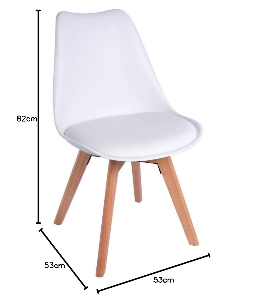 Regalos Miguel - Sillas Comedor - Silla Synk Basic - Blanco