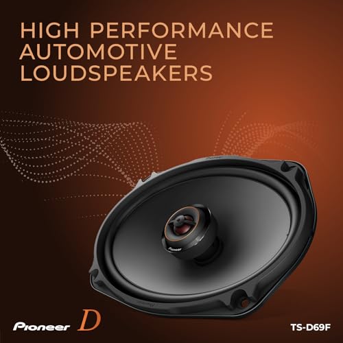 Image of Pioneer D-Series TS-D69F 6 inch x 9 inch 2-Way Speakers (Pair) - 330W Max, Balanced Sound + Smooth Treble, Ideal Factory Upgrade, Add an Amplifier for Even Better Performance
