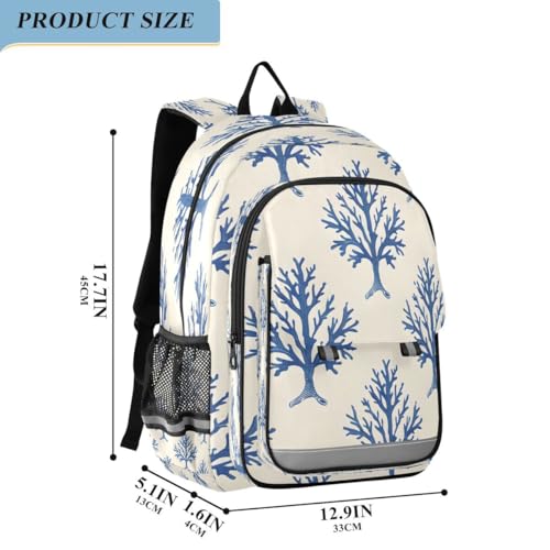 Sac à dos école primaire enfant 6-12 ans multicolore bleu