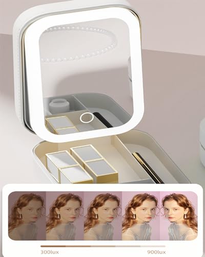 Espejo de Maquillaje Led Ajustable Tres Colores miniatura 6