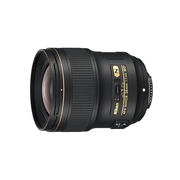 Nikon AF-S NIKKOR 28mm 1:1.4E ED Objektiv schwarz