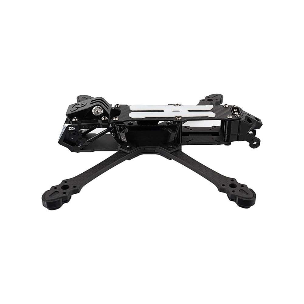 Convient for Le kit de Cadre en Carbone FPV SEEKER5 5 Pouces DC/XL O3/O4 Version Freestyle Longue Distance, Drone de Course quadricoptère RC(Seeker 5XL Frame(O4))