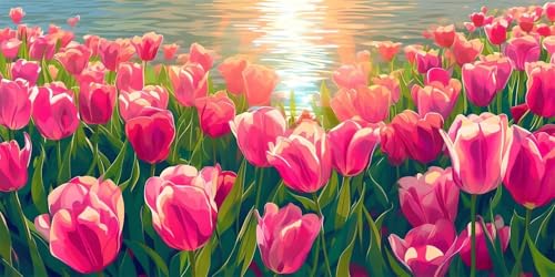 �������G �`���[���b�v Paint by Numbers �h��G �L�b�g ��l �����ʂ肦 ��l�p�����h��G�L�����o�X�N���t�g ���� �L�����o�X�A�[�g �u���V�ƃA�N�����G�̋��, �I�t�B�X �C���e���A ���r���O����, �����ւ̃M�t�g 90x180cm (