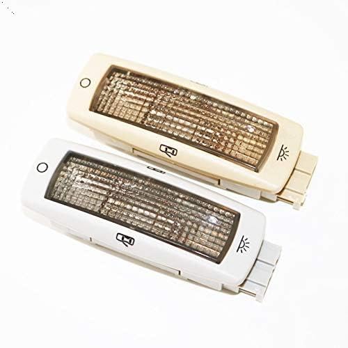 Car Reading Light Sunroof Switch for for Bora 1999-2005-3B0947291,Car Interior Overhead Console Dome Light Reading Lamp Sunroof Switch Parts.,A-Beige(Normal/B-Grey)