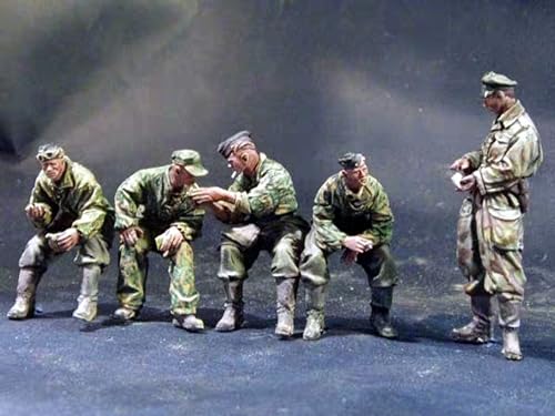 Kit de modélisme en résine de soldat allemand 1/35 pour raconter l'histoire de la WWII