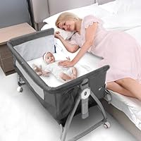 Amazon.co.jp: ベビーベッド 添い寝 折りたたみ 新生児 ベッド