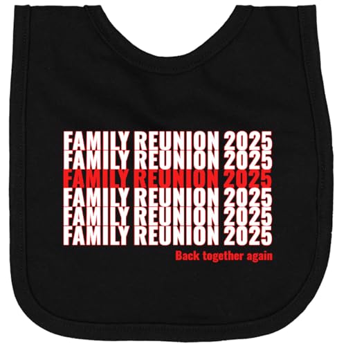 inktastic Family Reunion 2025 Newborn Bib