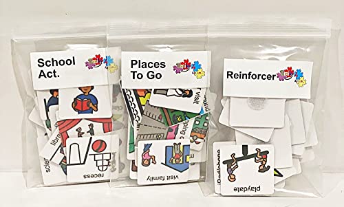 60 Loose Laminate Cards Add Ons -Great Visual Tools for Structure at Home, School & in The Community -. (Extra Loose Cards, Reinforcers,School Act,Outings (60Cards) - Image 3