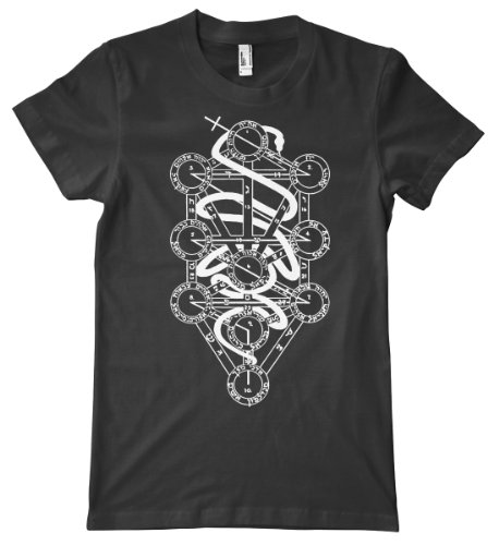 HiveTees Occult Series - Tree of Life Premium T-Shirt, Black, Small