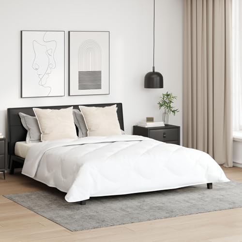 Fasba Edredón de Todas Las Estaciones 3 pcs Blanco 200 x 220 cm