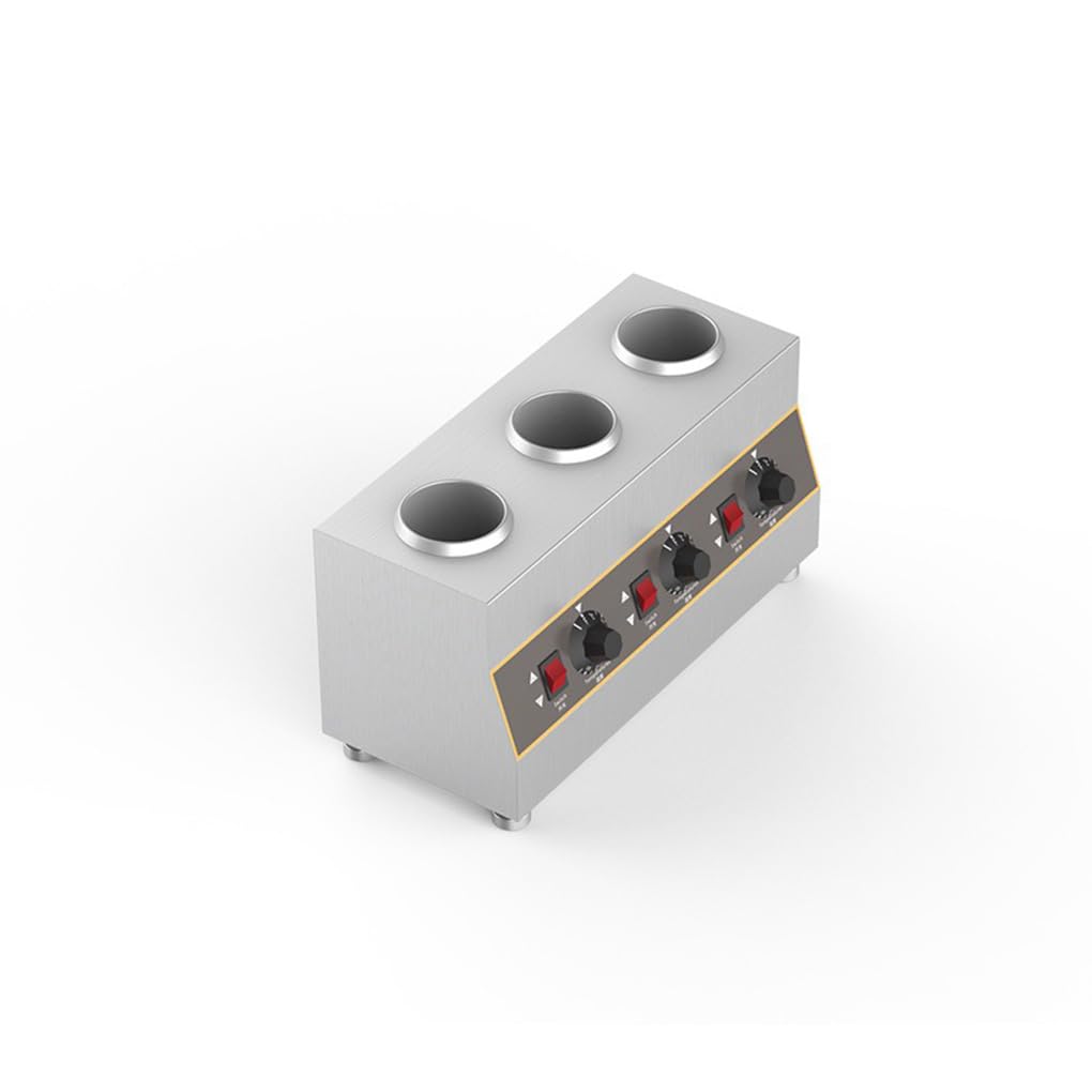 Dispenser per salsa al cioccolato calda e pronta da gustare negli snack bar e nei negozi di bevande fredde. Ristoranti.Pasticcerie Torte, 1 griglia, 220 V 650 ml