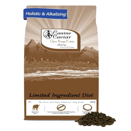 Canine Caviar Grain-Free Free-Range Buffalo Dog Food, 4.4Lb.