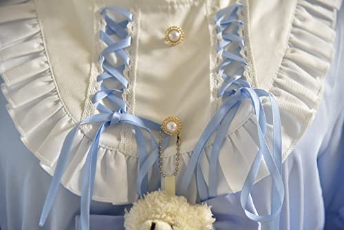 Girls Lolita Princess Dress Kawaii Long Sleeve Chiffon Skirt Cute Girl Dress4