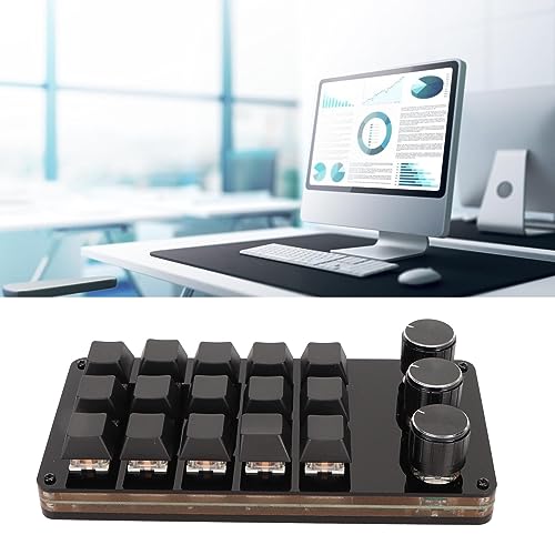 Mini clavier programmable 15 touches pour éviter les raccourcis complexes - 4