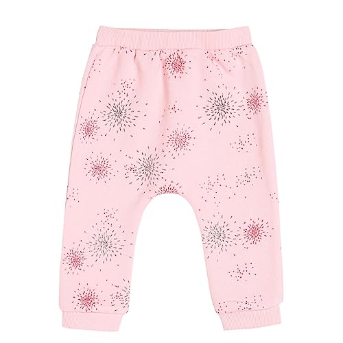 Image of miniklub Baby Round Neck Full Sleeve Full Length Knitted Cotton Clothing Set, Pack of 2 (Light Pink Color)