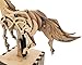 Abong 3D Wood Craft Mechanical Horse Automation Model | 221 Pieces of Precise Cuts of Plywood | Includes an Illustrated Instruction Book