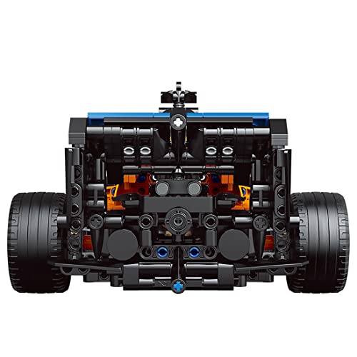 NEWRICE Formel 1 Rennwagen-Bauspielzeugsets Kit,MOC Modellauto im Maßstab 1:12,Sammelbares F1-Rennwagen-Spielzeug,für… – Bild 5