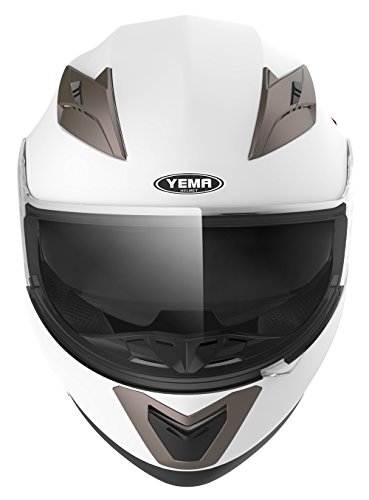 image for Motorcycle Full Face Helmet DOT Approved - YEMA Helmet YM-829 Motorbik