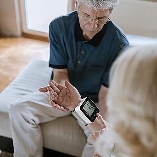 CKeep Automatic Wrist Blood Pressure Monitor with Large Display Screen and High Accuracy Reading Property,Box and Batteries Included - Thumbnail 6