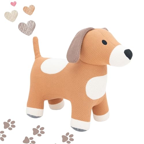 Cadeau bébé idéal : doudou chien amigurumi tricoté CROCHETTS