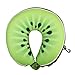 Fruto En Forma De U Almohada De Viaje Nanoparticle Cuello Almohada Sandía Limón Kiwi Naranja Coche Almohada Cojín Textil para El Hogar