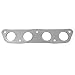 DNA Motoring GKTSET-MRS Aluminum Exhaust Manifold Header Gasket Set Replacement