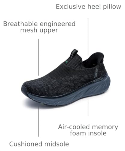 Image of Skechers Men's Edgeride Commissioner Hands Free Slip-in | Casual Shoes