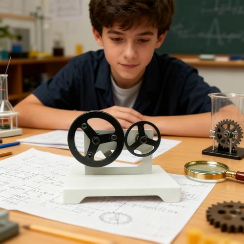 Démonstration des principes de transmission de chaîne avec ce modèle mécanique précis - 3