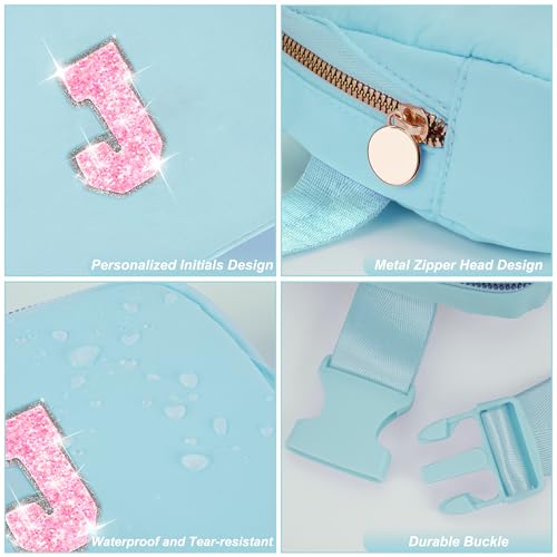 Image of Uygafly Gift for Teen Girls Kids Daughter Her - Birthday Gifts for 3 4 5 6 7 8 9 10 11 12 13 Year Old Girls,Fanny Pack Crossbody Bag Purse Belt Bag Cute Trendy Stuff | Blue,J