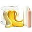 Banana candlestick and candles