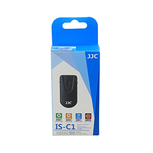 Jjc Wireless Infrared Shutter Release Remote Control For Canon Rebel T7I T6I T5I T4I T3I Sl1 Eos R5 R6 7D Mark Ii 6D Mark Ii 5D Mark Iv Iii 5Ds 90D 77D 80D 70D M6 M5 M3 Replaces Canon Rc-1/Rc-6 Remote #TOP6