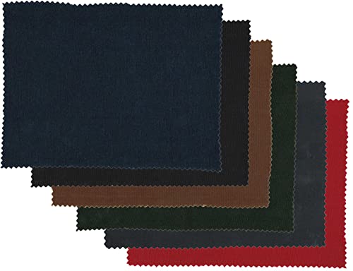 Tissu ciré coton de qualité supérieure Walker and Hawkes marron antique pour projets de luxe