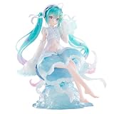 Banpresto Evolve Clearluxe Hatsune Miku - Figura de Medusa | Estatua de PVC de 20 cm | Coleccionable Oficial de Vocaloid de Banpresto | Estatua de Anime no articulada con diseño de Medusas