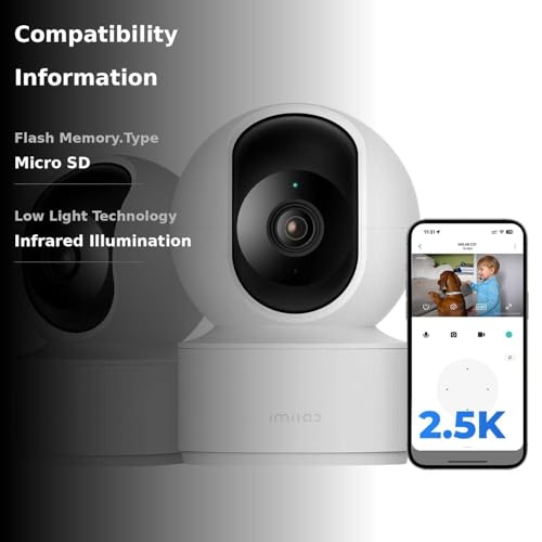 IMILAB C21 Indoor Security Camera 2 Pack