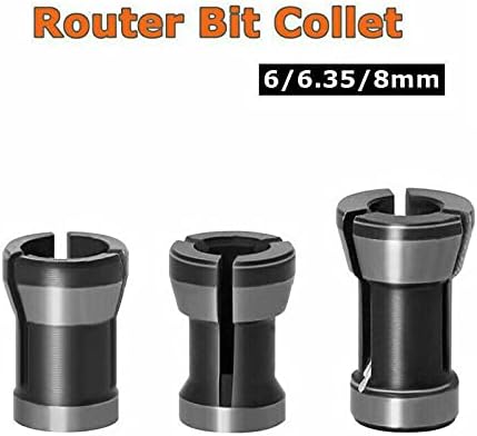 Miniatura 6 de Juego de 3 piezas de portabrocas (0.236 in, 0.250 in, 0.315 in), 0.236 in, 0.250 in, 0.315 in, adaptador de cabezales de mandril para taladros,