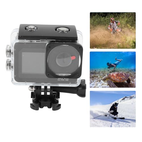 Ficha técnica SUUNY Cámara de acción WiFi 5K 30FPS 50 MP gran angular 170 grados cámara deportiva con zoom antivibración IP68 impermeable doble pantalla micrófono integrado videocámara submarina - Fernando Cortés Ficha técnica SUUNY Cámara de acción WiFi 5K 30FPS 50 MP gran angular 170 grados cámara deportiva con zoom antivibración IP68 impermeable doble pantalla micrófono integrado videocámara submarina - Fernando Cortés