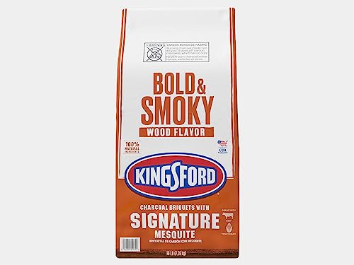 Kingsford Original Charcoal Briquettes With Mesquite, Bbq Charcoal For Grilling - 16 Pounds #TOP1