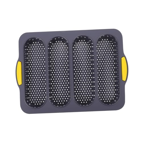 Luxshiny Slot Non Stick Bread Baking Tray for Homemade Bread Easy Clean Bakeware for Professional and Home Use