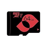 Tarjeta de memoria micro SD de 64 GB capaz de almacenar imágenes de 18000 piezas