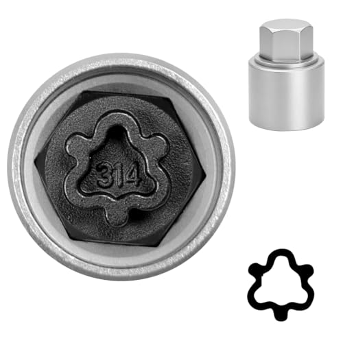 Image of 314 Wheel Locking Nut Key for Mercedes Benz, Lug Nut Removal Tool