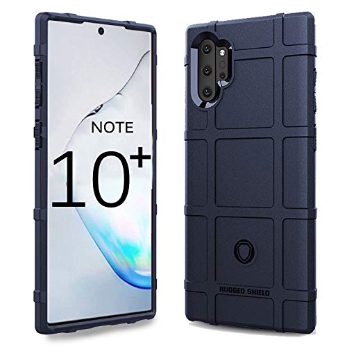 Sucnakp Galaxy Note 10+ Plus/5G/Pro Case,Heavy Duty Shock Absorption Phone Cases Impact Resistant Protective Cover for Samsung Galaxy Note 10+ Plus（New Blue）